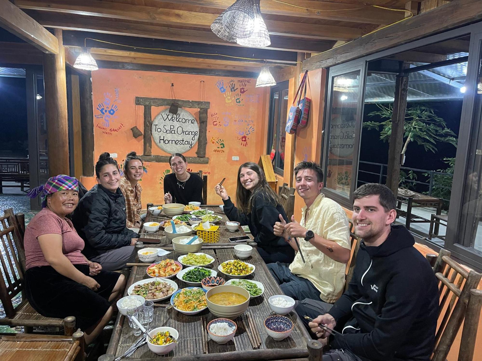 Sapa Orange Homestay Bagian luar foto